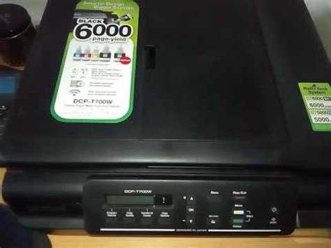 All drivers available for download have been scanned by antivirus program. Brother dcp-t700w printer short review - YouTube