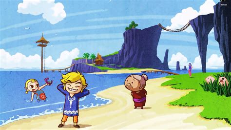 Download Video Game The Legend Of Zelda The Wind Waker Hd Wallpaper