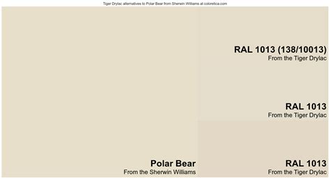 Tiger Drylac Colors Similar To Polar Bear
