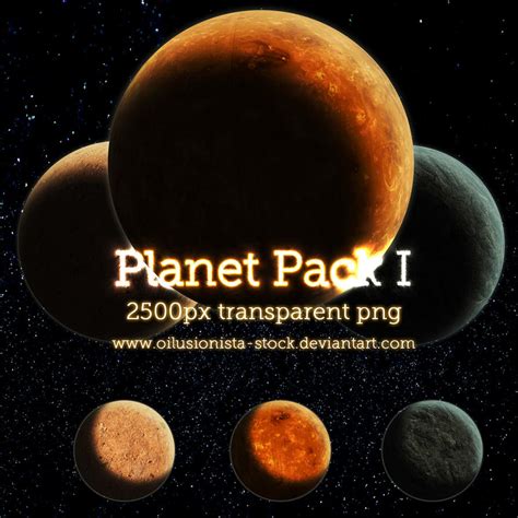 Png Planet Pack 1 By Oilusionista Stock On Deviantart