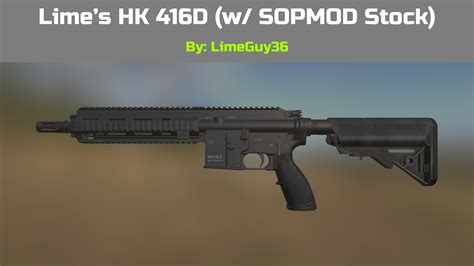 Limes Hk 417 M110a1 Csass Fal Replacer At Ready Or Not Nexus Mods