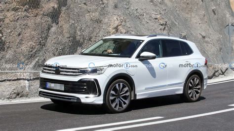 The 2024 Volkswagen Tiguan PHEV Was Caught Testing In Almost Non