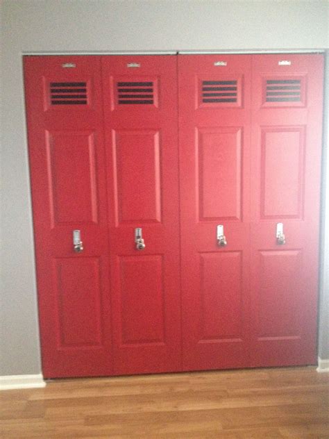 Maybe you would like to learn more about one of these? Locker doors for our sports room! # ...