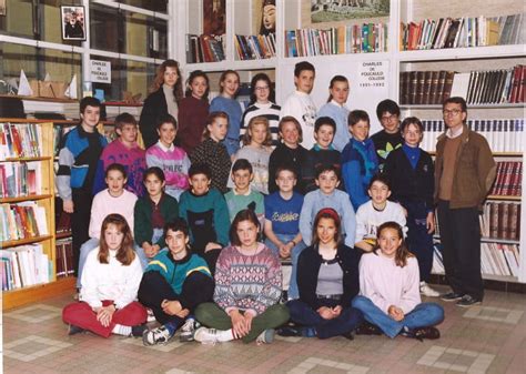 Photo De Classe 50 1991 1992 De 1991 Collège Charles De Foucauld