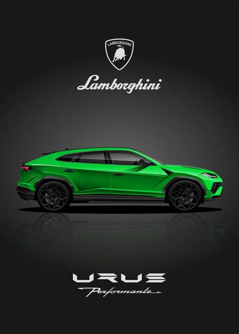 Lamborghini Urus Poster By Conceptual Photography Displate
