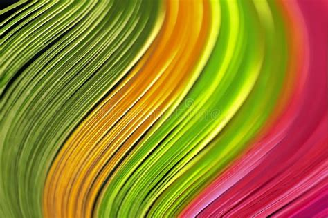 Abstract Bright Wavy Lines Stock Image Image Of Creativity 138096249