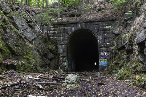 Clinton Railroad Tunnel Former Boston And Maine Pat Gavin