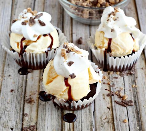 Toffee Crunch Cupcake Sundaes Delicious Made Easy