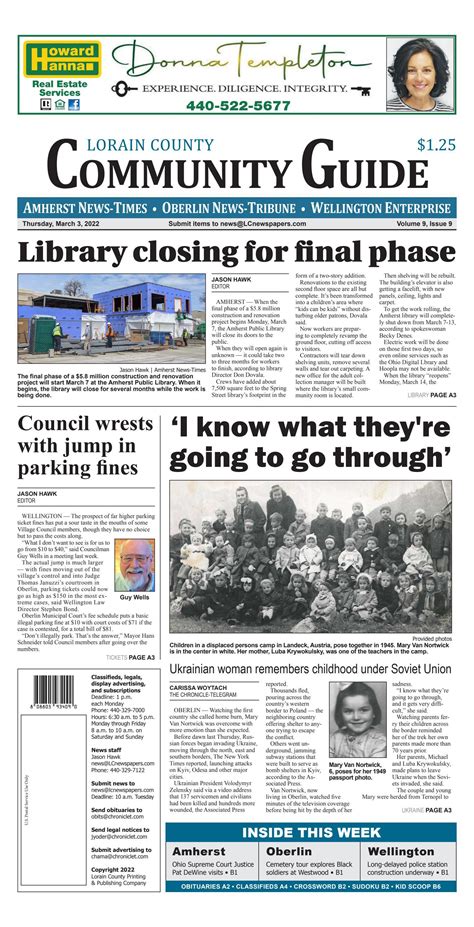 Lorain County Community Guide - March 3, 2022 by Lorain County Printing