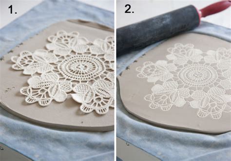 The knowledge of how to transform mud into pottery signifies a major leap forward for prehistoric cultures, and until the development of metal cooking pots, ceramic pottery was the pinnacle of cooking technology. Make Your Own Lace Pottery | Home Design, Garden ...
