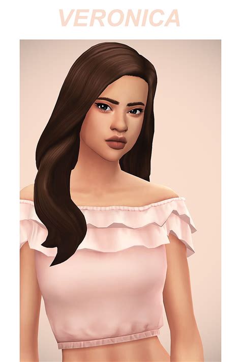 Veronica Ruffle I Havent Made Any Clothing For Grimcookies Sims