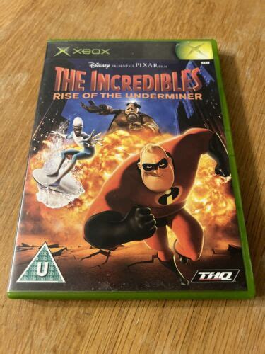 The Incredibles Rise Of The Underminer Microsoft Xbox Original 2005 Pal Ebay