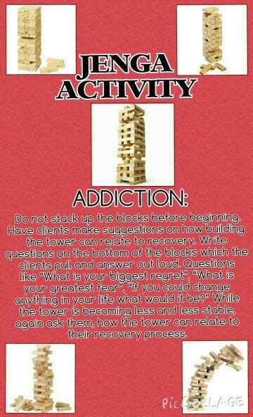 We previously posted a list of 60 substance abuse group therapy activities to give readers an idea of what kinds of topics they might encounter during a theme/support group. Needing some ideas for substance abuse groups : psychotherapy