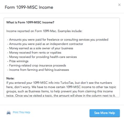 This tax form provides the total amount of money you were paid in benefits from nys dol in 2020, as well as any adjustments or tax withholding made to your benefit How to Enter 1099-MISC Fellowship Income into TurboTax - Evolving Personal Finance | Evolving ...