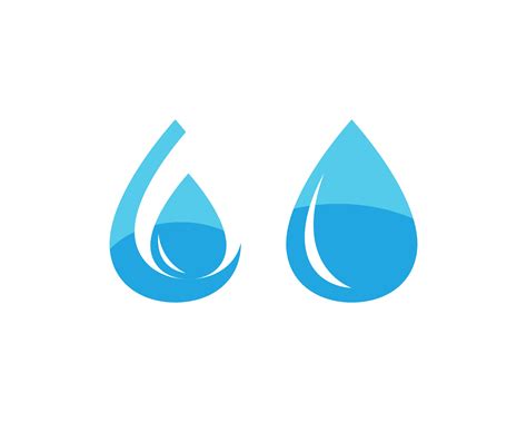 Water Drop Logo Template Vector 597251 Vector Art At Vecteezy