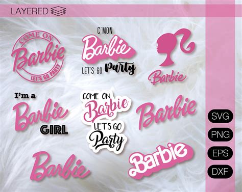 Barbie SVG Bundle Come On Barbie Lets Go Party Svg I M A Etsy