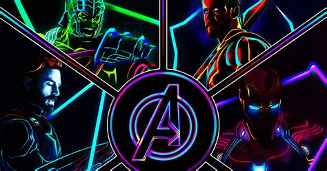 Avengers Endgame Wallpaper Neon Blog Aquascape