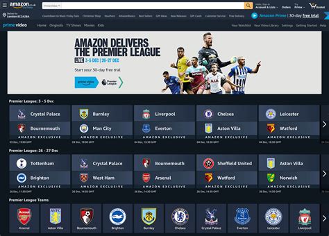 Watch free football live streamings. Amazon Prime football FREE - how to watch Premier League ...