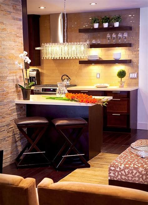 Here we present some small apartment kitchen design ideas that you can use as while the minimalist kitchen design is more suitable for women with fabric fancy style though is not great. Making the Most of Small Kitchens