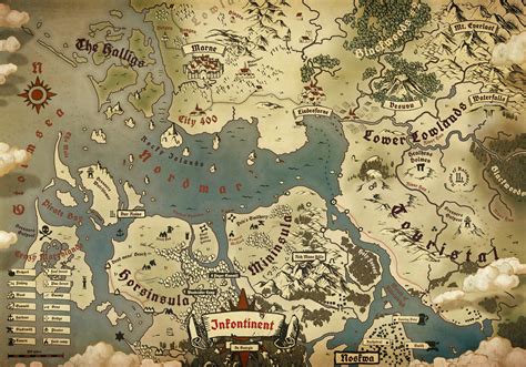 Artstation Fantasy Map I