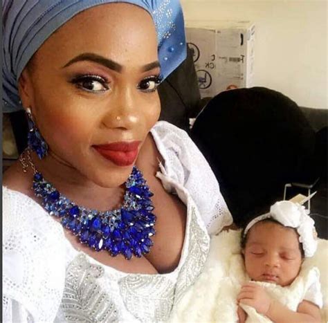 First Photos Yoruba Actress Bukola Adeeyo Christens Her Newborn Baby