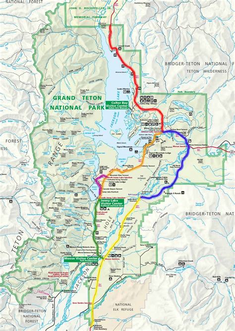 Us Highway 89 In Grand Teton Part 3 National Parked Grand Tetons