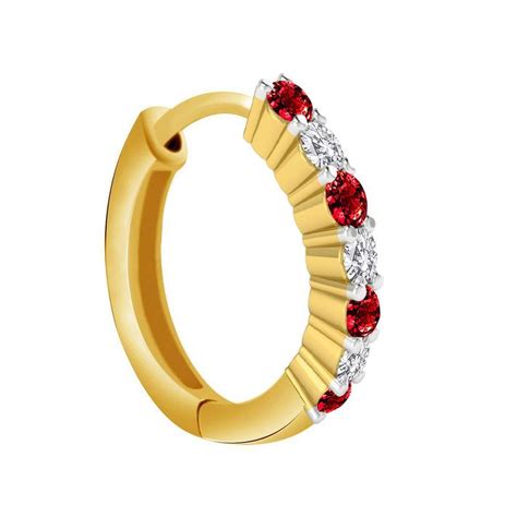 Buy Peenzone 18k Gold Plated Saniya Nose Ring Bali For Women Girls Online ₹650 From Shopclues