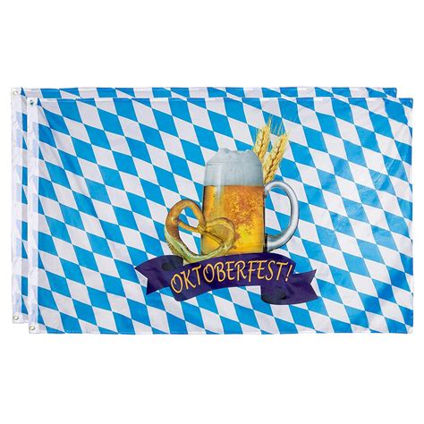 Oktoberfest Flags 2 Pack Bavarian Flags German Bunting Banners