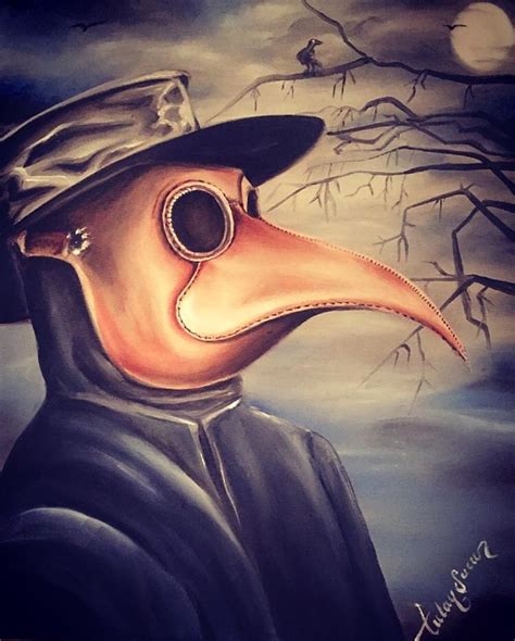 Plague Doctor Painting By Tulay Gungor Pixels