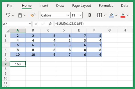 Guide To The Excel Sum Function 4 Key Examples