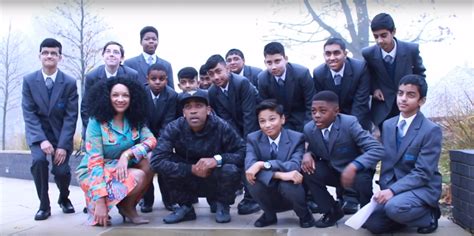 Watch Wiley Give A Speech At Bow School
