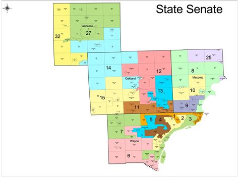 Redistricting In Michigan New Political Maps From The Michigan