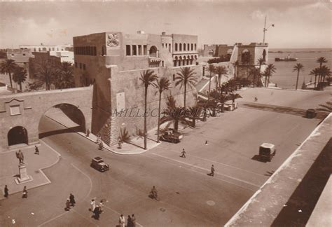 Libya Tripoli Castello Photo Postcard 1939 Libya Photo