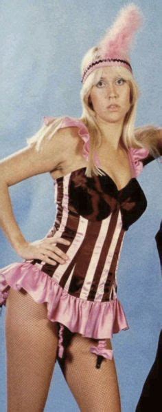 Vintage Everyday Sexy Pictures Of Abbas Agnetha Faltskog Posed For Swedens Poster Magazine In