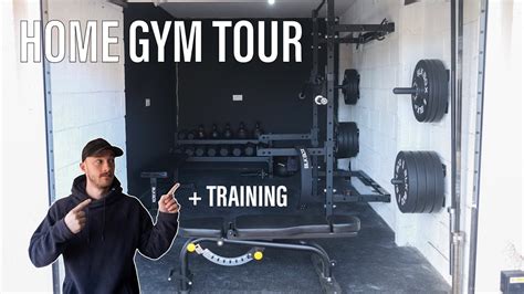 Home Gym Tour And Training Building My Home Gym Part 3 Youtube