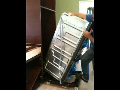This also makes cleaning easier there are two benefits to installing a double wall oven. HOW TO INSTALL A DOUBLE OVEN IN JUST ONE MINUTE - YouTube