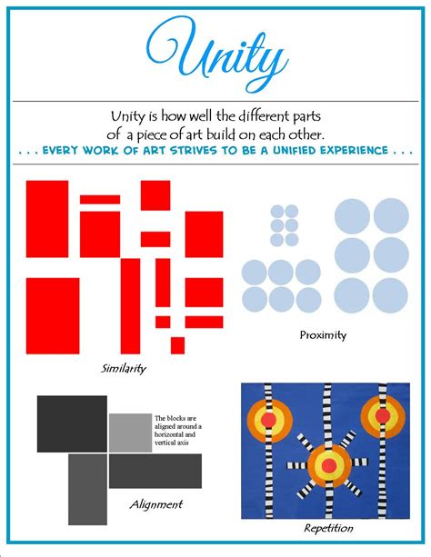 Principles Of Design Unity E Ample Printable Design Tips