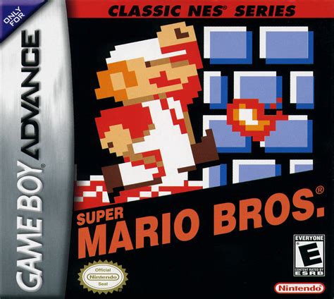 Classic Nes Series Super Mario Bros Jeu Game Boy Advance