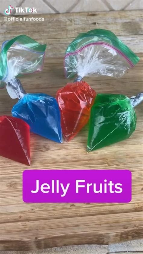 Jelly Fruits At Home Video Food Videos Desserts Diy Food Recipes