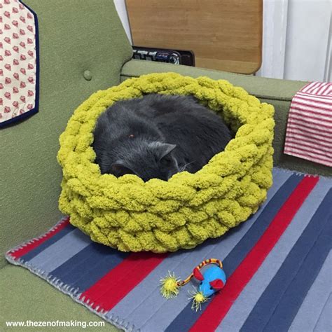 Crochet Cat Bed Crochet Yarn Free Crochet Irish Crochet Crochet
