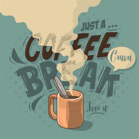 Coffee and motivation email newsletter codes, military, senior, first responder discounts. Juste Une Pause Café étiquette De Motivation Cool Cartoon ...