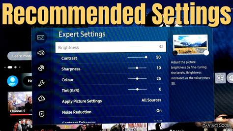 Samsung Tv Recommended Picture Settings T5300 Model Expert Settings 📺