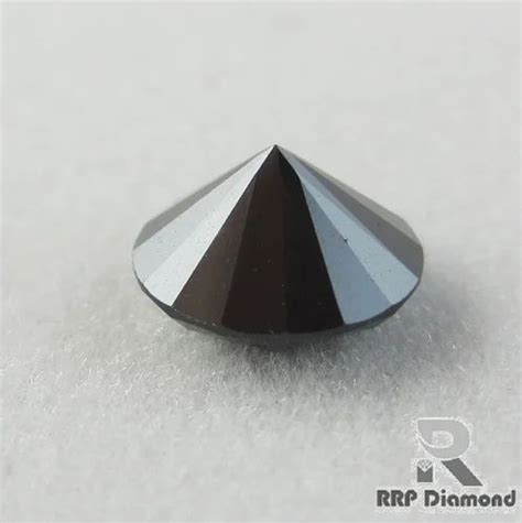 Rrp Diamond Black Natural Round Brilliant Cut Diamonds Size 01 To