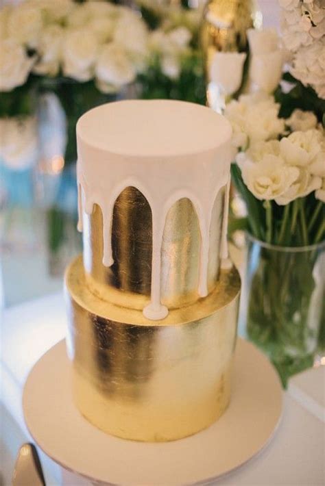 48 Trendy Metallic Wedding Cakes Metallic Cake Metallic Wedding