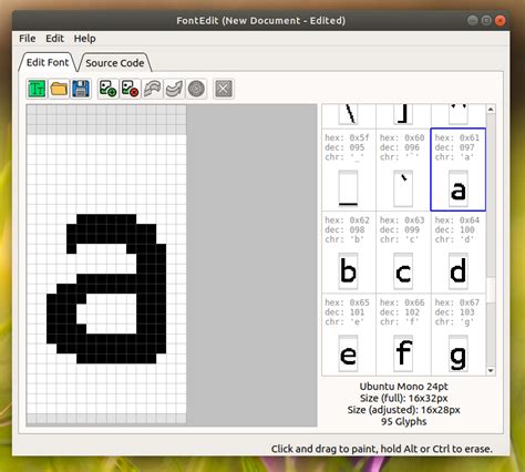 Meet Fontedit The Custom Font Editor For Lcd Led And E Paper