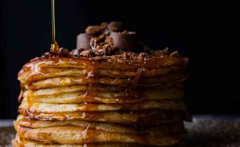 Pile Of Pancake With Honey · Free Stock Photo