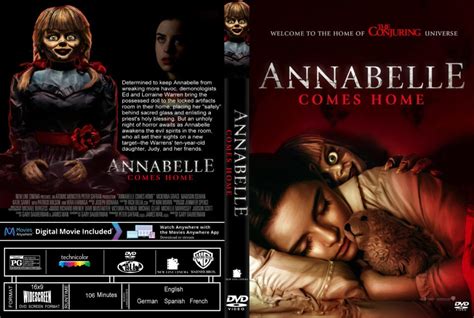 Annabelle Comes Home 2019 R1 Custom Dvd Cover Dvdcovercom