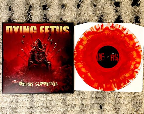 Dying Fetus Reign Supreme Pool Of Blood Variant 🩸 Rheavyvinyl