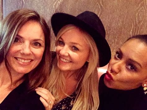 Spice Girls Geri Mel B And Emma Reunite Dec 2015