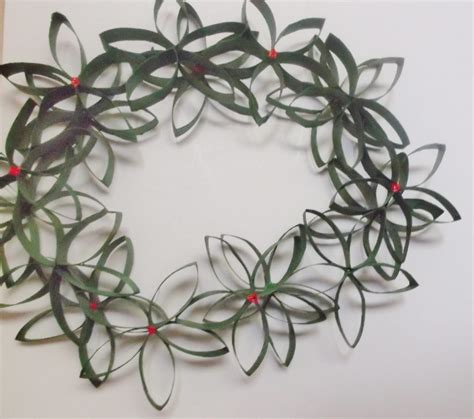 Diy Homemade Recycled Holiday Wreath Surviving A Teachers Salary